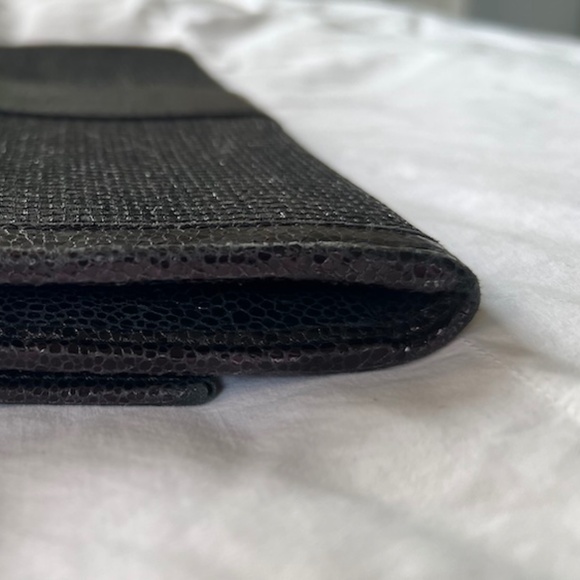 Jimmy Choo Black Ubai Clutch - Picture 9 of 13